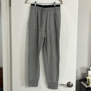 PINK grey sweatpants